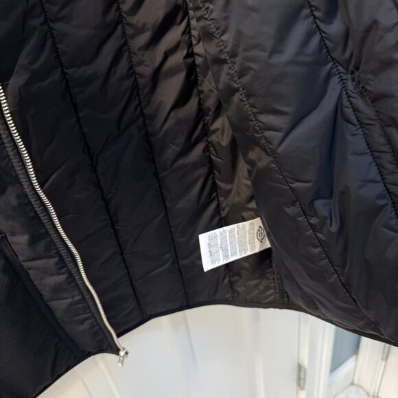 NWOT Dickies Black Quilted Lined Full Zip Work Vest Size Medium - Picture 8 of 10